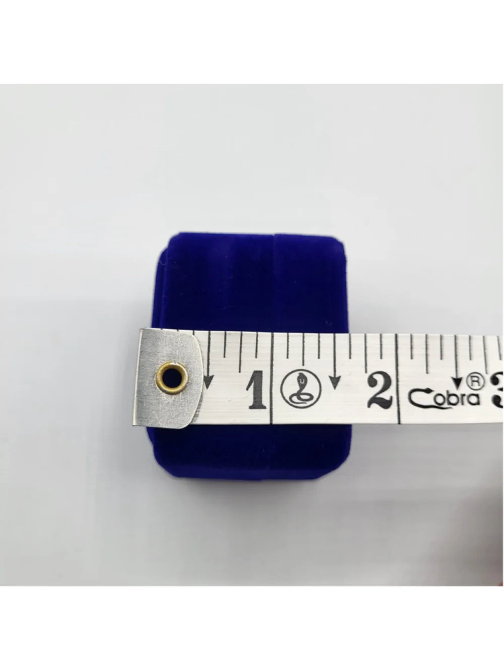 Set of 12 Royal Blue Velvet Ring Boxes – Hinged Jewelry Gift Display Boxes -NWOT